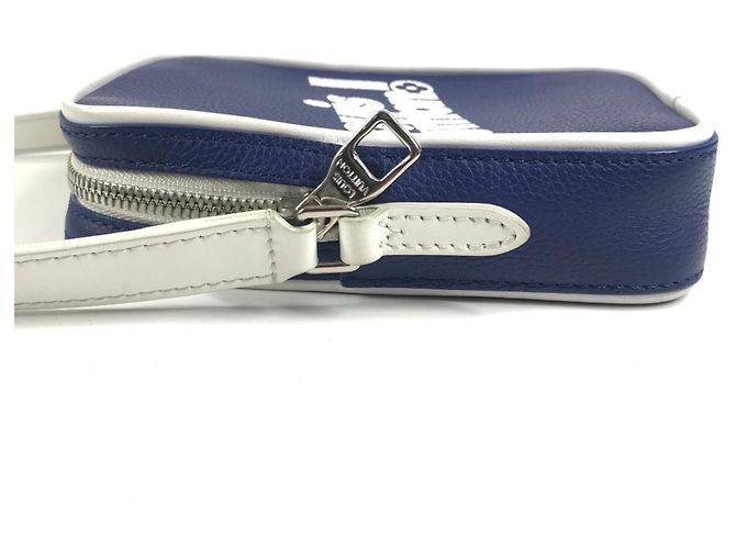 Borsa a Spalla Louis Vuitton Everyday LV Danube PPM Bianco Blu - vista 4