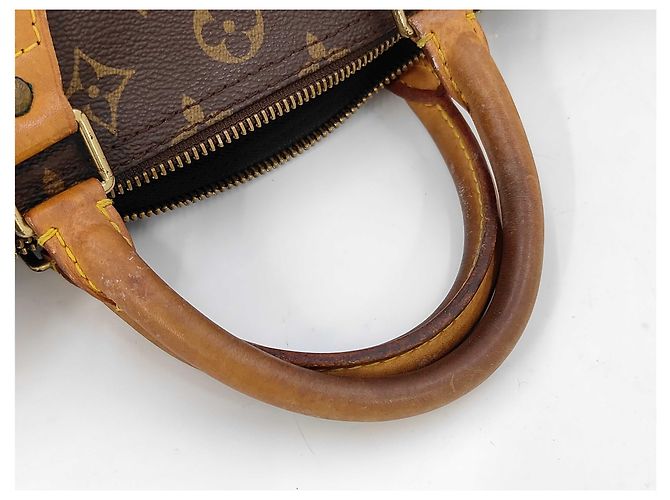 Bolso Louis Vuitton Speedy Monogram Canvas 30 Castaño - vista 3