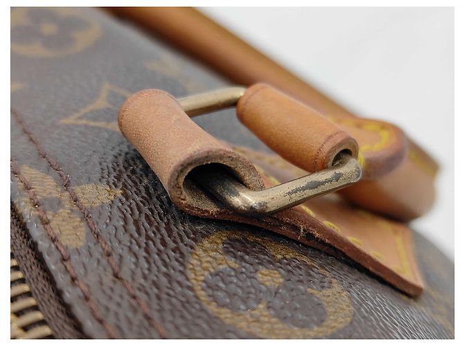 Borsa Louis Vuitton Speedy Monogram Canvas 30 Marrone - vista 3