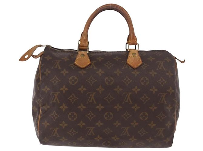 Louis Vuitton Speedy Monogram Canvas 30 Braun - Ansicht 2