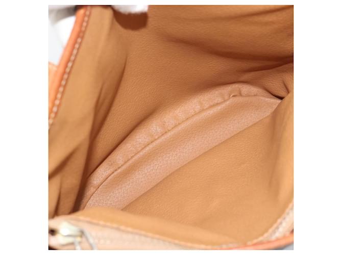 Céline Celine Vintage Macadam Canvas and Leather Marrone - vista 6