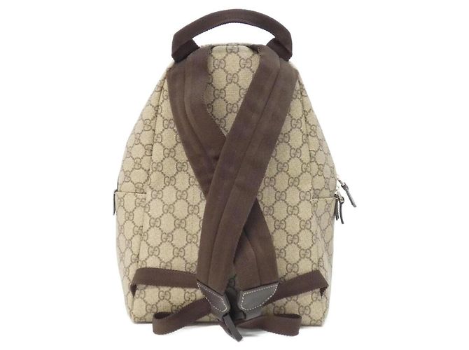 Gucci 271327 KHN5N Rucksack Beige Dunkelbraun - Ansicht 2