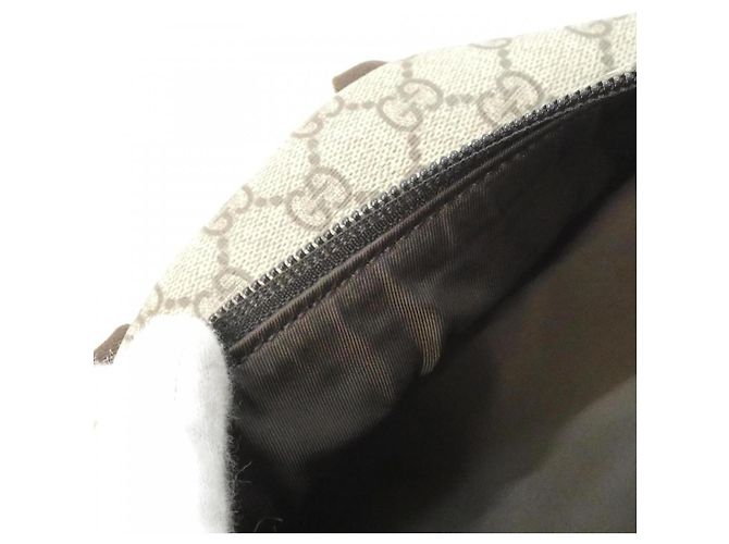 Gucci 271327 KHN5N Rucksack Beige Dunkelbraun - Ansicht 7