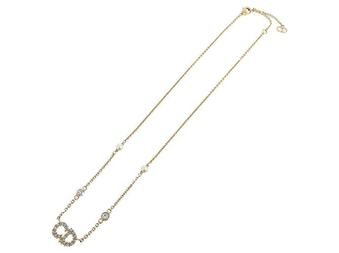 Collana Christian Dior Claire Di Lune Bianco - vista 2