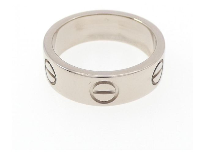 Cartier Love Band Ring aus 18K Weißgold - Ansicht 2