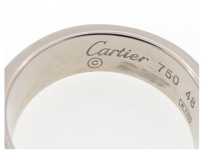 Cartier Love Band Ring aus 18K Weißgold - Ansicht 3