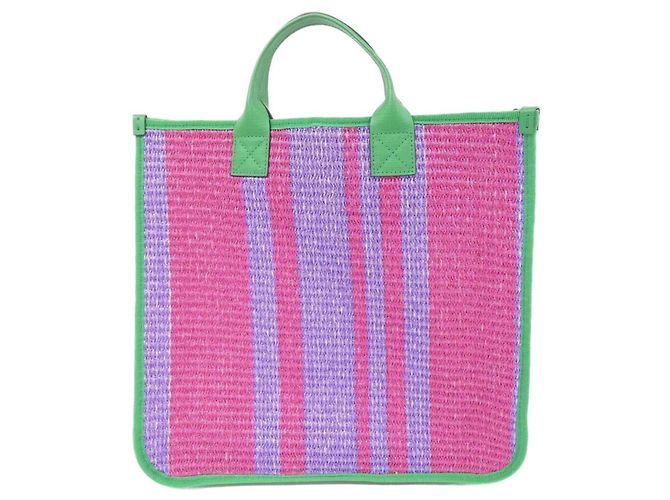 Borsa Gucci Children's 605831 Fabyx Verde Porpora - vista 2