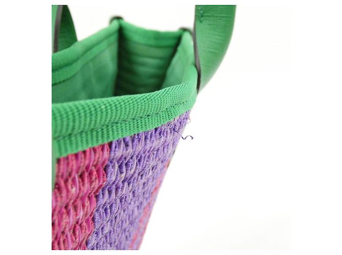 Borsa Gucci Children's 605831 Fabyx Verde Porpora - vista 7