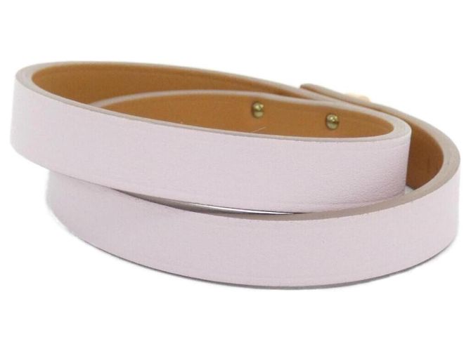 Hermès Pulsera Charm Mini Kelly Double Tour Hermes Rosa - vista 2