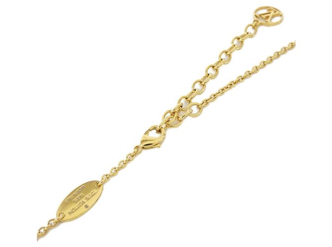 Collana L TO V Louis Vuitton M69643 Argento D'oro - vista 4
