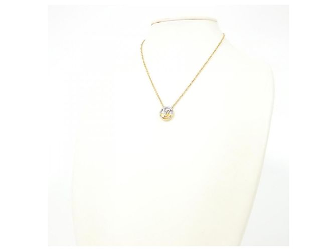 Collana L TO V Louis Vuitton M69643 Argento D'oro - vista 5