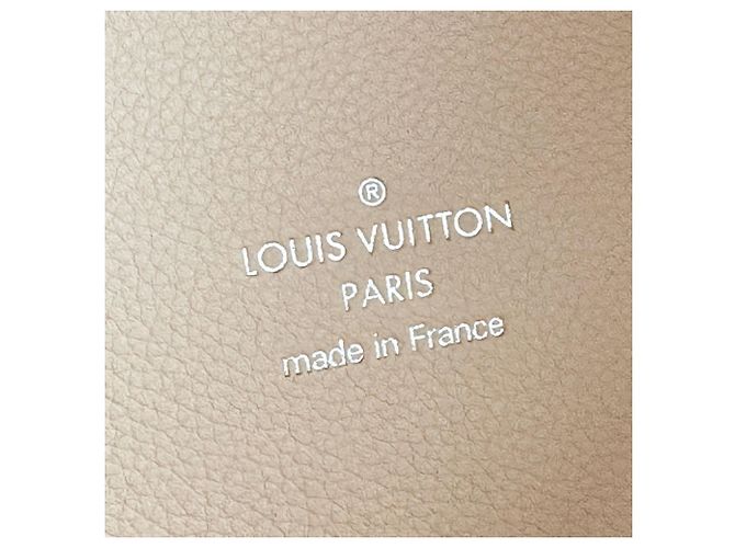 Borsa Louis Vuitton Monogram Mahina Hina PM Blume Beige - vista 13