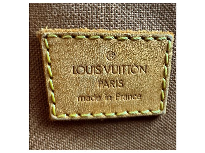Borsa a tracolla Louis Vuitton Monogram Pochette Marrone Monogramma - vista 12
