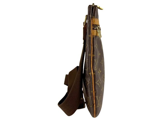 Borsa a tracolla Louis Vuitton Monogram Pochette Marrone Monogramma - vista 2