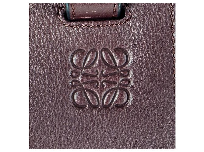 Loewe Hammock Schultertasche Rot Bordeaux - Ansicht 10