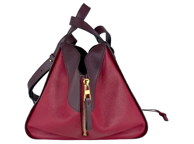 Loewe Hammock Schultertasche Rot Bordeaux - Ansicht 2
