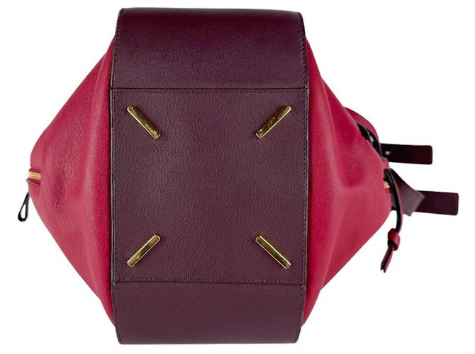 Loewe Hammock Schultertasche Rot Bordeaux - Ansicht 4