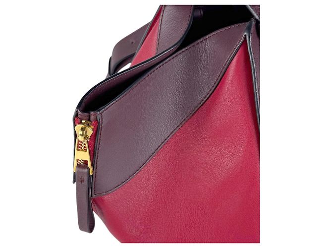 Loewe Hammock Schultertasche Rot Bordeaux - Ansicht 6