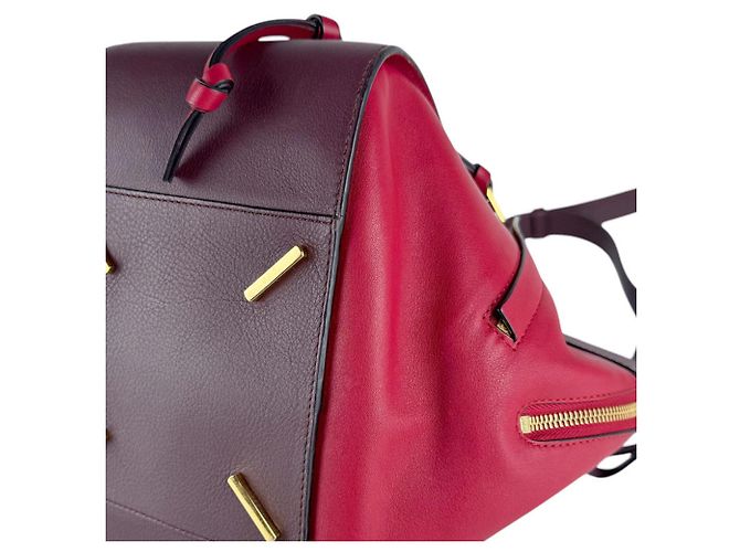 Loewe Hammock Schultertasche Rot Bordeaux - Ansicht 7