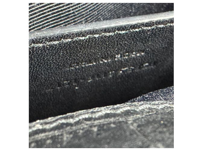 Bolsa de ombro Kate da Saint Laurent em couro com relevo Preto - vista 13