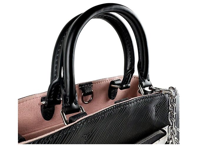 Louis Vuitton Epi Marelle Tote BB Schultertasche Schwarz - Ansicht 12