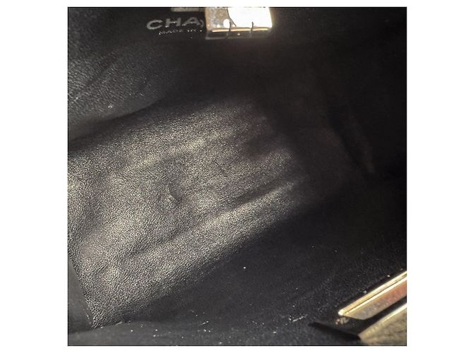 Borsa Chanel 2.55 in vernice nera Nero - vista 5