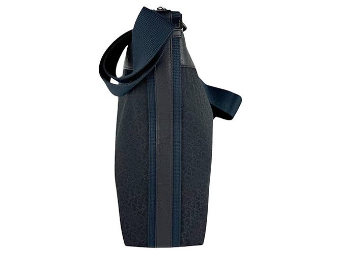 Borsa a tracolla in tela di nylon nero Christian Dior - vista 2
