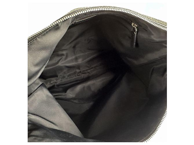 Borsa a tracolla in tela di nylon nero Christian Dior - vista 5