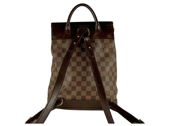 Zaino Louis Vuitton Damier Soho Damier ebene - vista 3