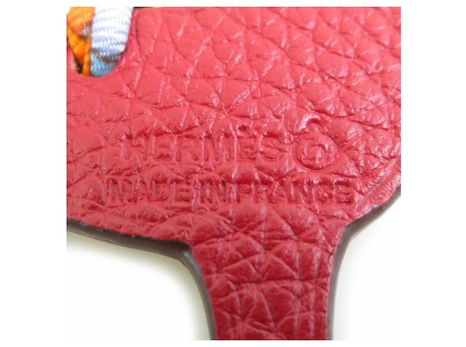 Silk In Hermès Charm Petit H Chihuahua Hermes Rosso Giallo - vista 7