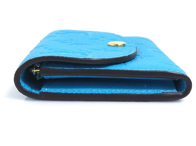 Monedero Louis Vuitton Monogram Empreinte Turquesa - vista 3