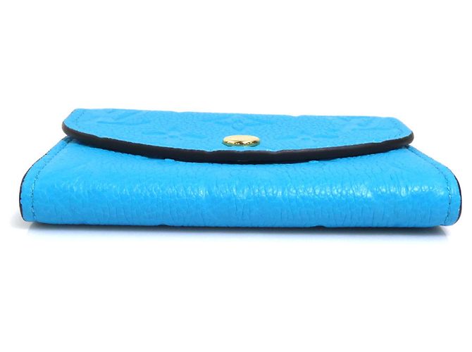 Monedero Louis Vuitton Monogram Empreinte Turquesa - vista 4