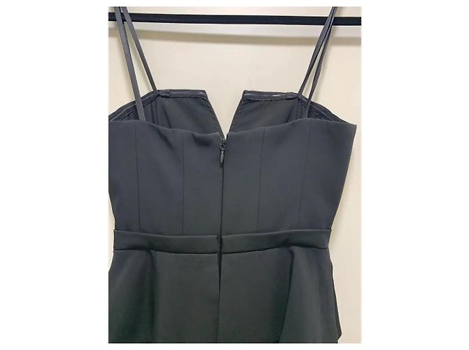 Bcbg Max Azria BCBGMAXAZRIA schwarzes Maxikleid mit Kristallen - Ansicht 3