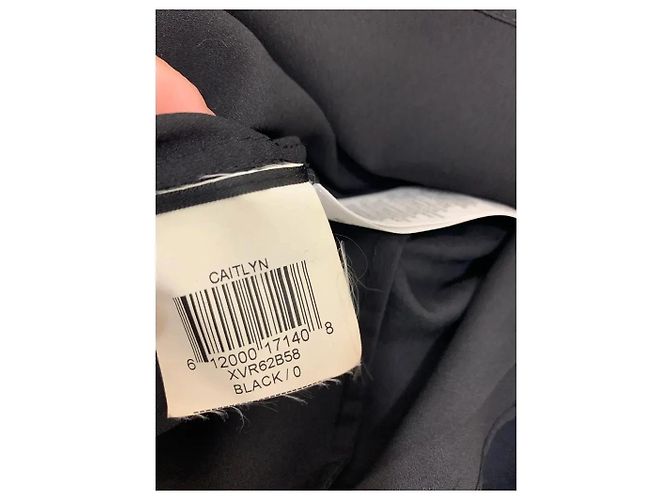 Bcbg Max Azria BCBGMAXAZRIA schwarzes Maxikleid mit Kristallen - Ansicht 8