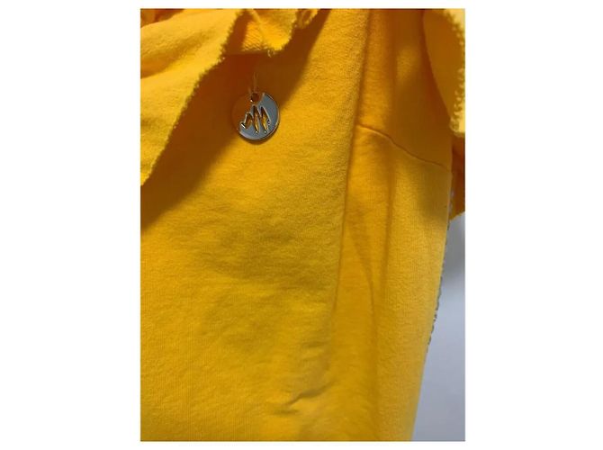 Vestido Mini Amarillo Met con Cristales Decorativos - vista 4