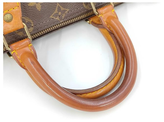 Borsa Louis Vuitton Speedy Monogram Canvas 25 Marrone - vista 5