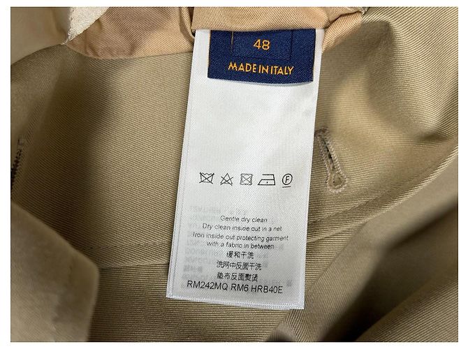 Louis Vuitton Giacca Baseball Taupe FW24 Beige - vista 12