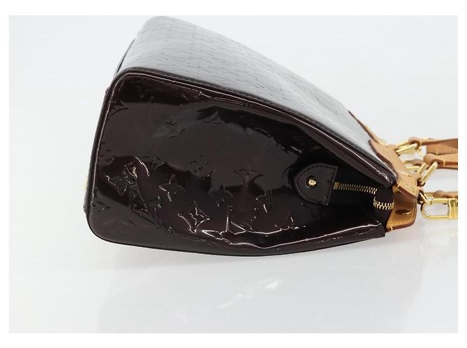 Louis Vuitton Blair Monogram vernis GM Porpora - vista 4