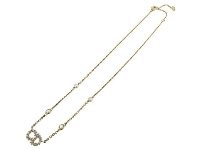 Collana Christian Dior Claire Di Lune Bianco - vista 2