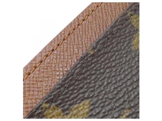 Tarjetero Monogram Louis Vuitton Castaño - vista 2