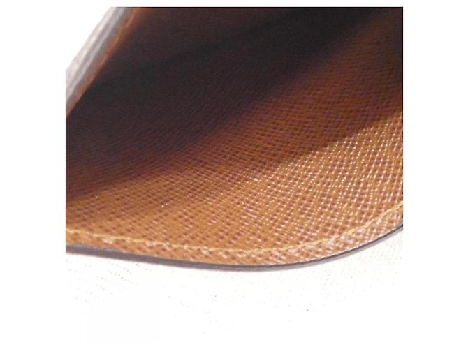 Tarjetero Monogram Louis Vuitton Castaño - vista 4