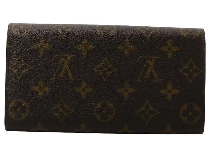 Louis Vuitton Vintage Sarah Wallet Monogram Canvas medium Brown - view 2