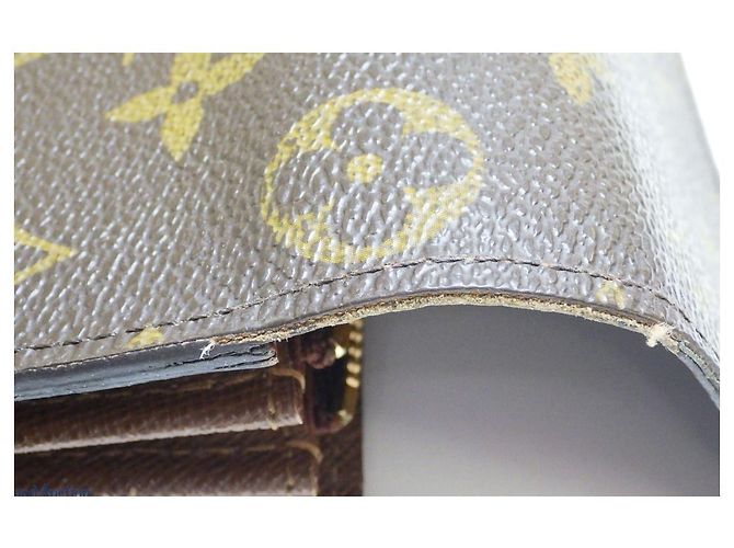 Louis Vuitton Vintage Sarah Wallet Monogram Canvas medium Brown - view 4