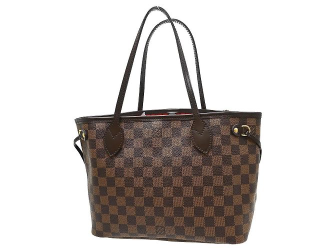 Tote Louis Vuitton Neverfull Damier PM Marrone - vista 2