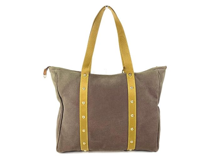 Borsa Tote Louis Vuitton Antigua Cabas GM Marrone - vista 10
