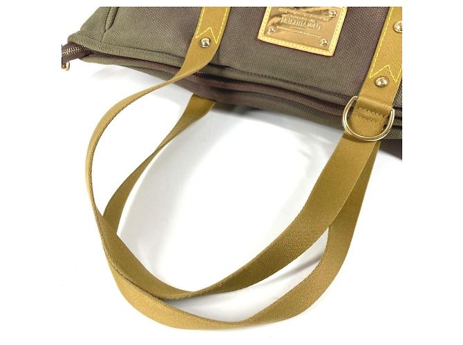 Borsa Tote Louis Vuitton Antigua Cabas GM Marrone - vista 16