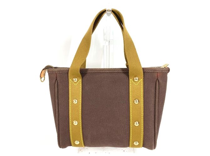 Borsa Tote Louis Vuitton Antigua Cabas PM Marrone - vista 2