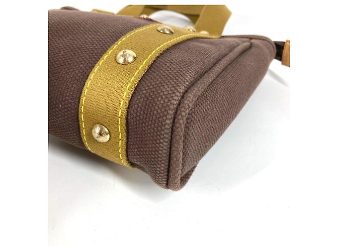 Borsa Tote Louis Vuitton Antigua Cabas PM Marrone - vista 6