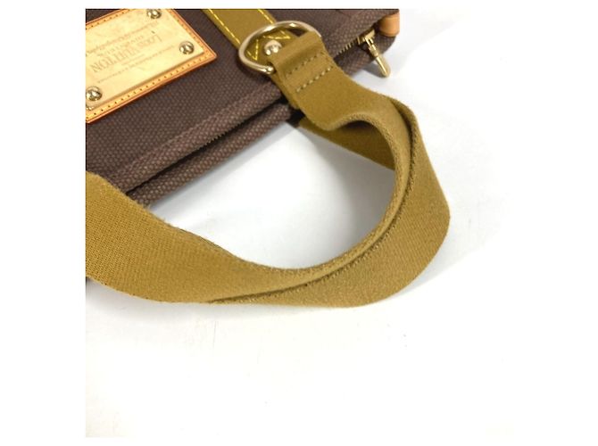 Borsa Tote Louis Vuitton Antigua Cabas PM Marrone - vista 9