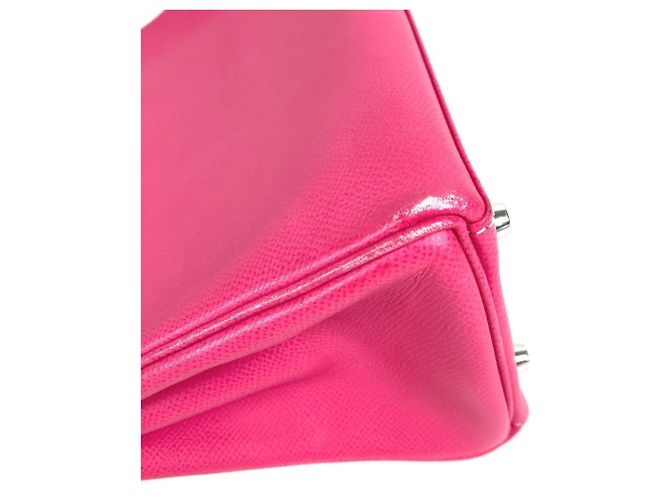 Hermès HERMES Candy Kelly 28 Borsa 2-Way in Rose Tyrien Ruby Pink Rosa - vista 4